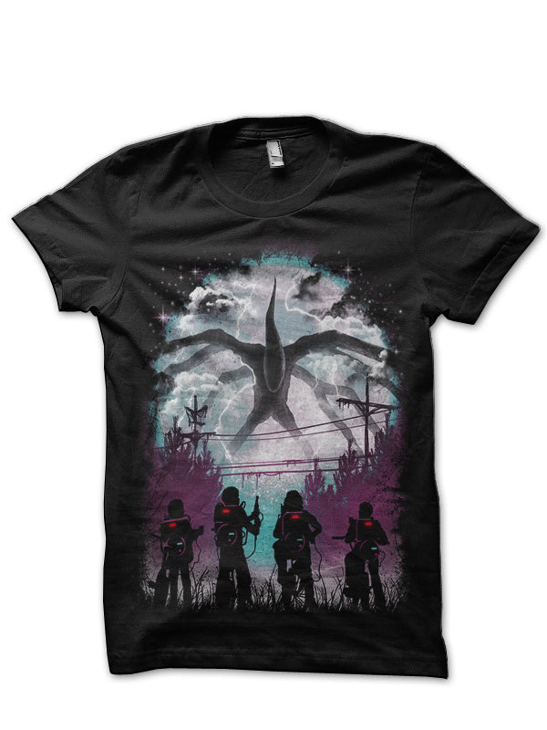 Thereâ€™s Something Strange Black T-Shirt Hoodie, Sweatshirt | PureTeeCo.com