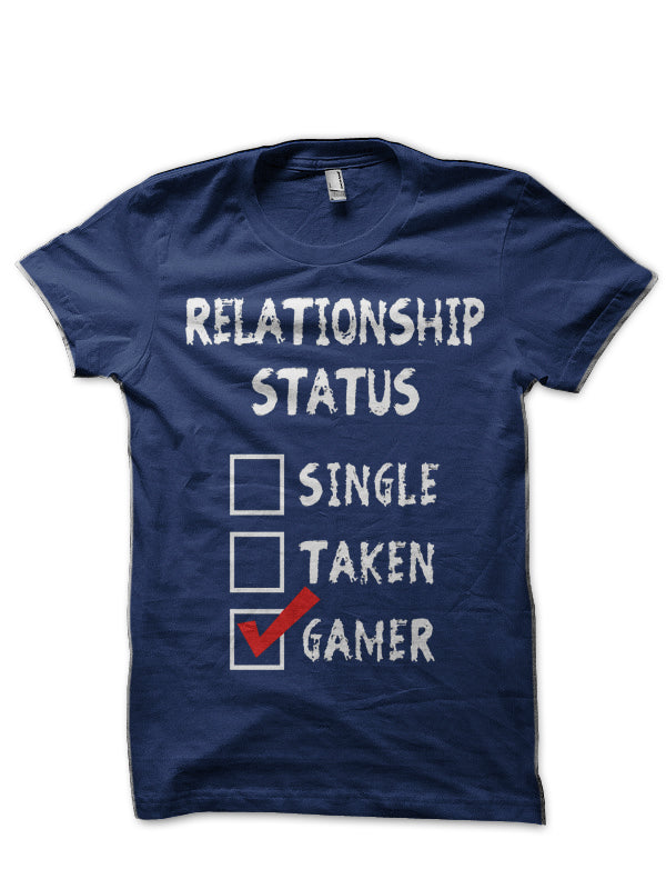 Relationship Status Gamer T-Shirt Hoodie, Sweatshirt | PureTeeCo.com