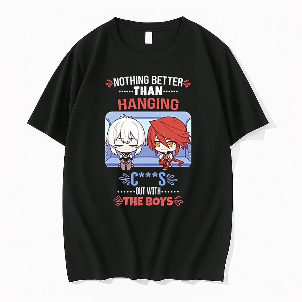 Stelle And Himeko Nothing Better Than Hanging Out With The Boys 0 Tshirts Sweater