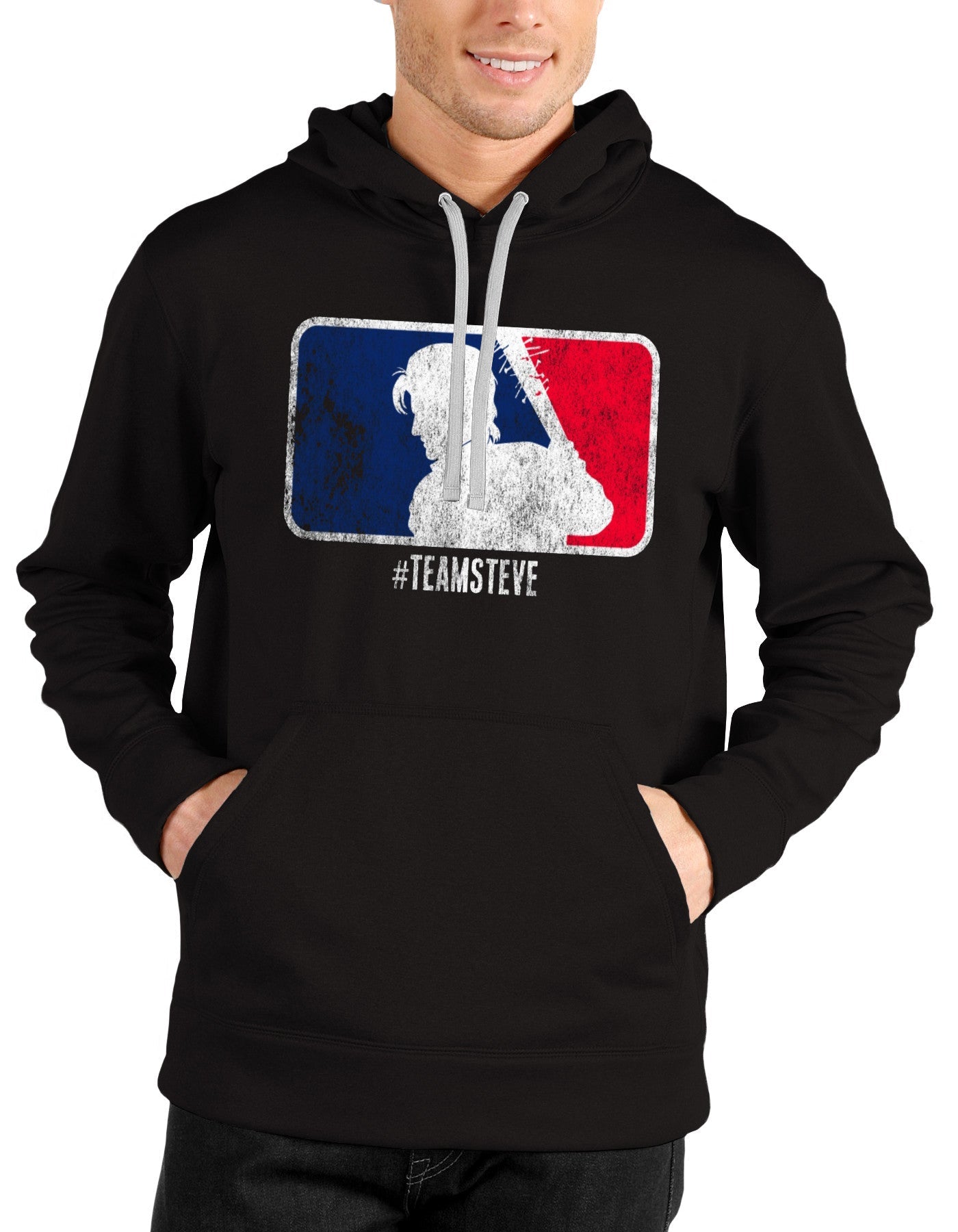 Team Steve Black Hoodie T-Shirts, Sweatshirt | PureTeeCo.com