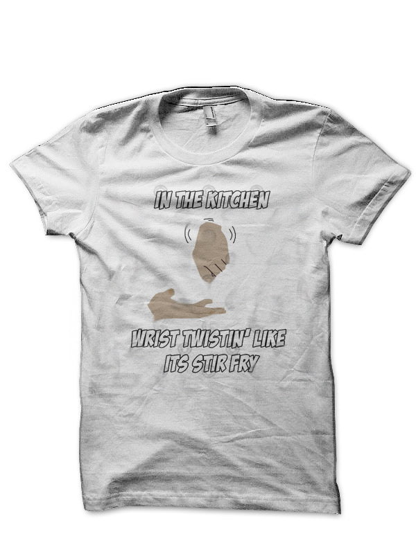 Stir Fry White T-Shirt Hoodie, Sweatshirt | PureTeeCo.com