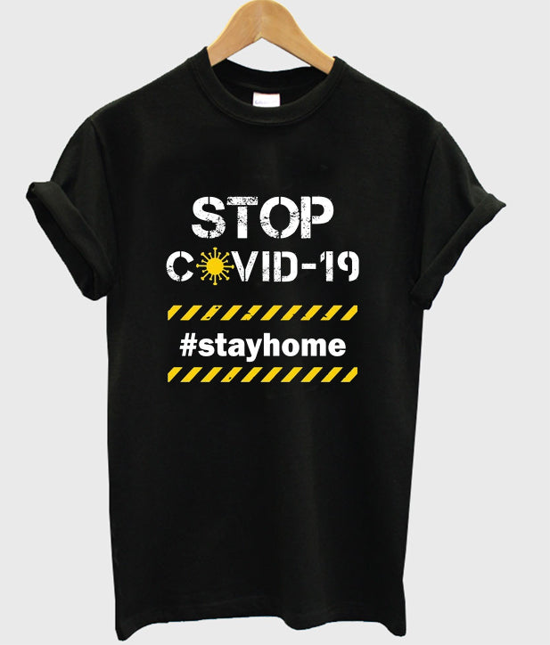 stop covid 19 t-shirt Hoodie, Sweatshirt | PureTeeCo.com
