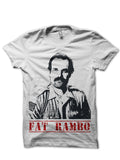 Jim Hopper Fat Rambo White T-Shirt Hoodie, Sweatshirt | PureTeeCo.com