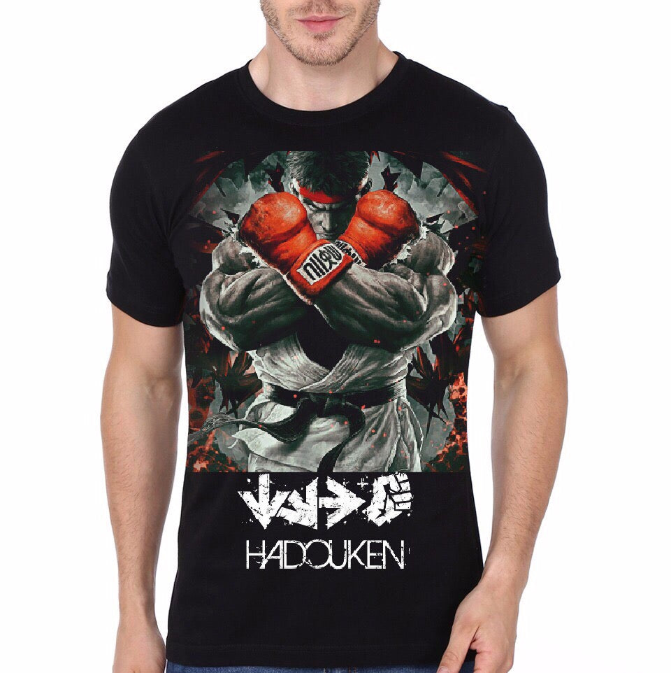Street Fighter Black T-Shirt Style001 Hoodie, Sweatshirt | PureTeeCo.com