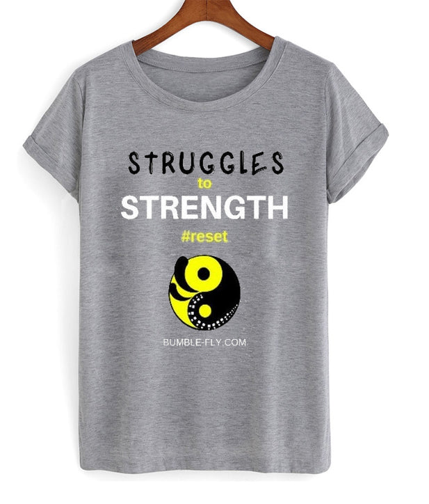 struggles to strength t-shirt Hoodie, Sweatshirt | PureTeeCo.com