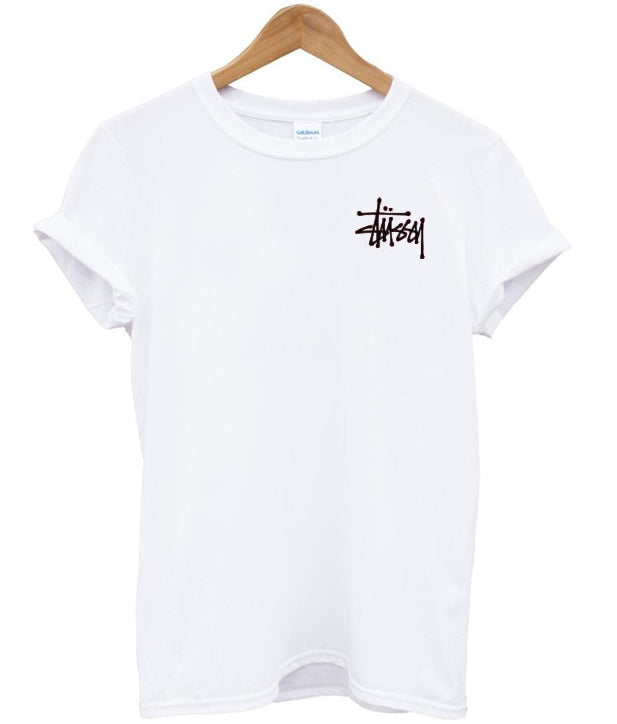 stussy logo t-shirt Hoodie, Sweatshirt | PureTeeCo.com