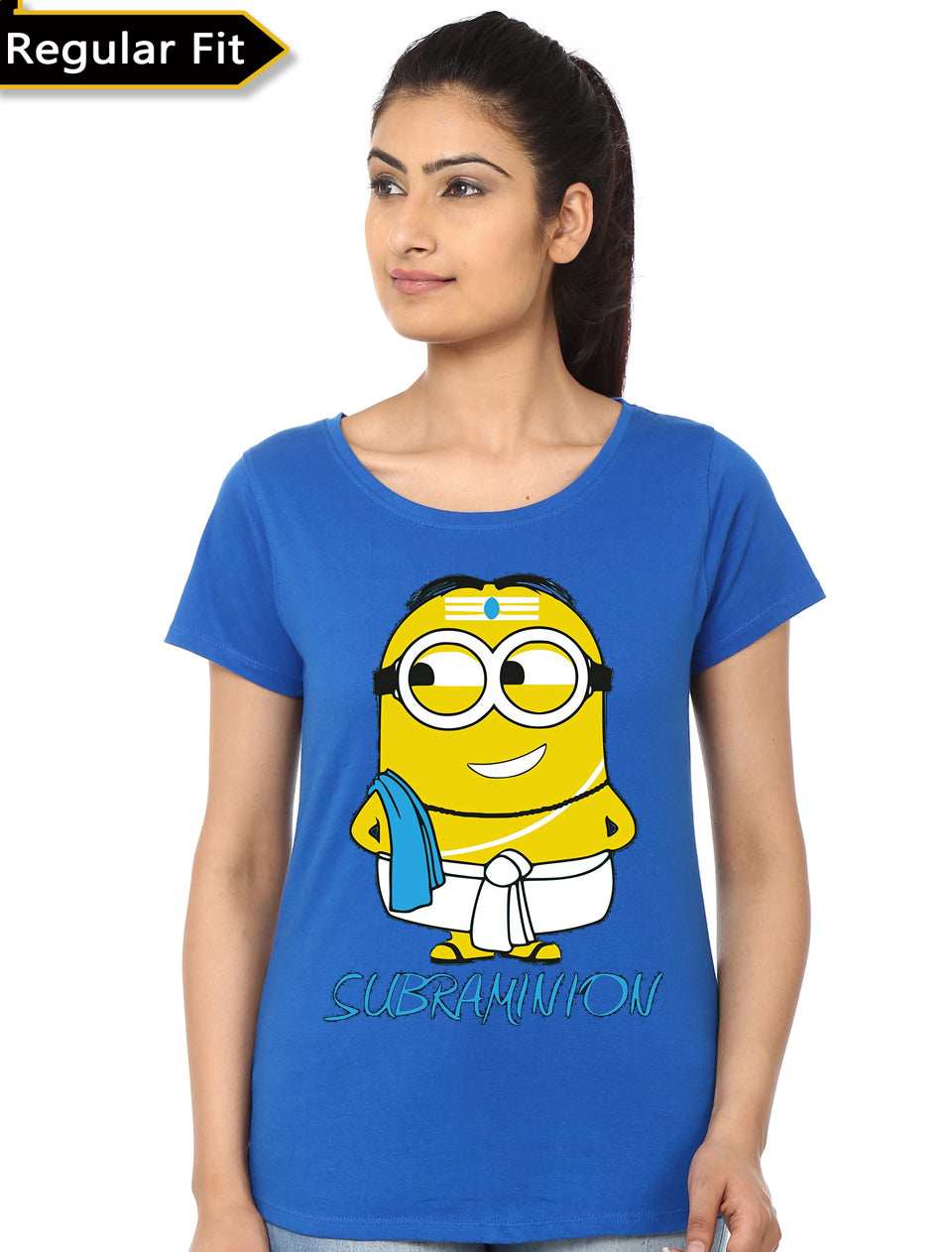 Subraminion Girlâ€™s Blue T-Shirt Hoodie, Sweatshirt | PureTeeCo.com
