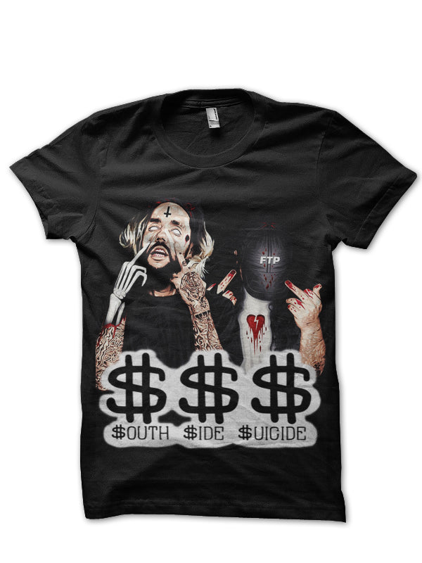 Suicide Boys FTP Black Merchandise T-Shirt Hoodie, Sweatshirt | PureTeeCo.com