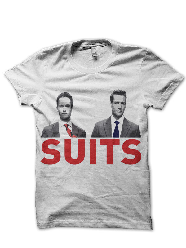 Suits White T-Shirt Hoodie, Sweatshirt | PureTeeCo.com