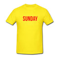 sunday yellow tshirt Hoodie, Sweatshirt | PureTeeCo.com