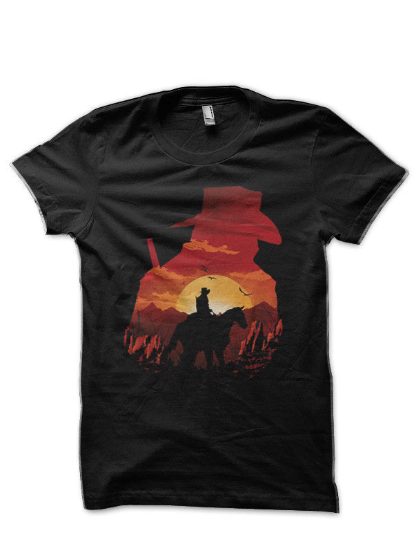 Red Sunset T-Shirt Hoodie, Sweatshirt | PureTeeCo.com
