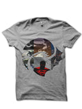 Super Grey Tee Hoodie, Sweatshirt | PureTeeCo.com