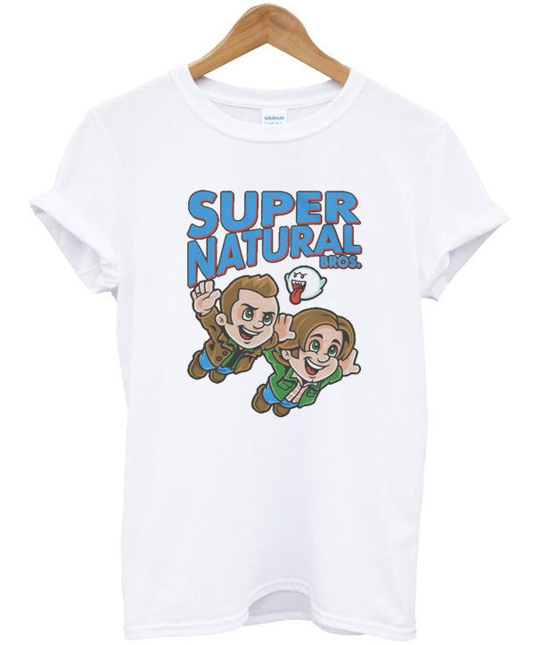 super natural bros t-shirt Hoodie, Sweatshirt | PureTeeCo.com