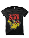 Super Pika Black Tee Hoodie, Sweatshirt | PureTeeCo.com