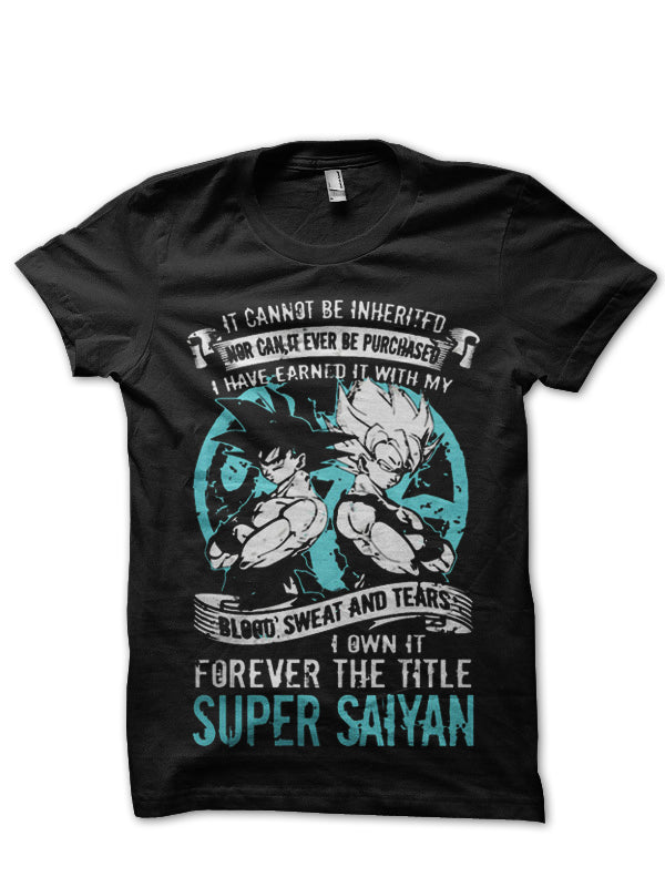 Super Saiyan Black T-Shirt Style003 Hoodie, Sweatshirt | PureTeeCo.com