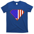 Superhero American Hero Flag T-Shirt Hoodie, Sweatshirt | PureTeeCo.com