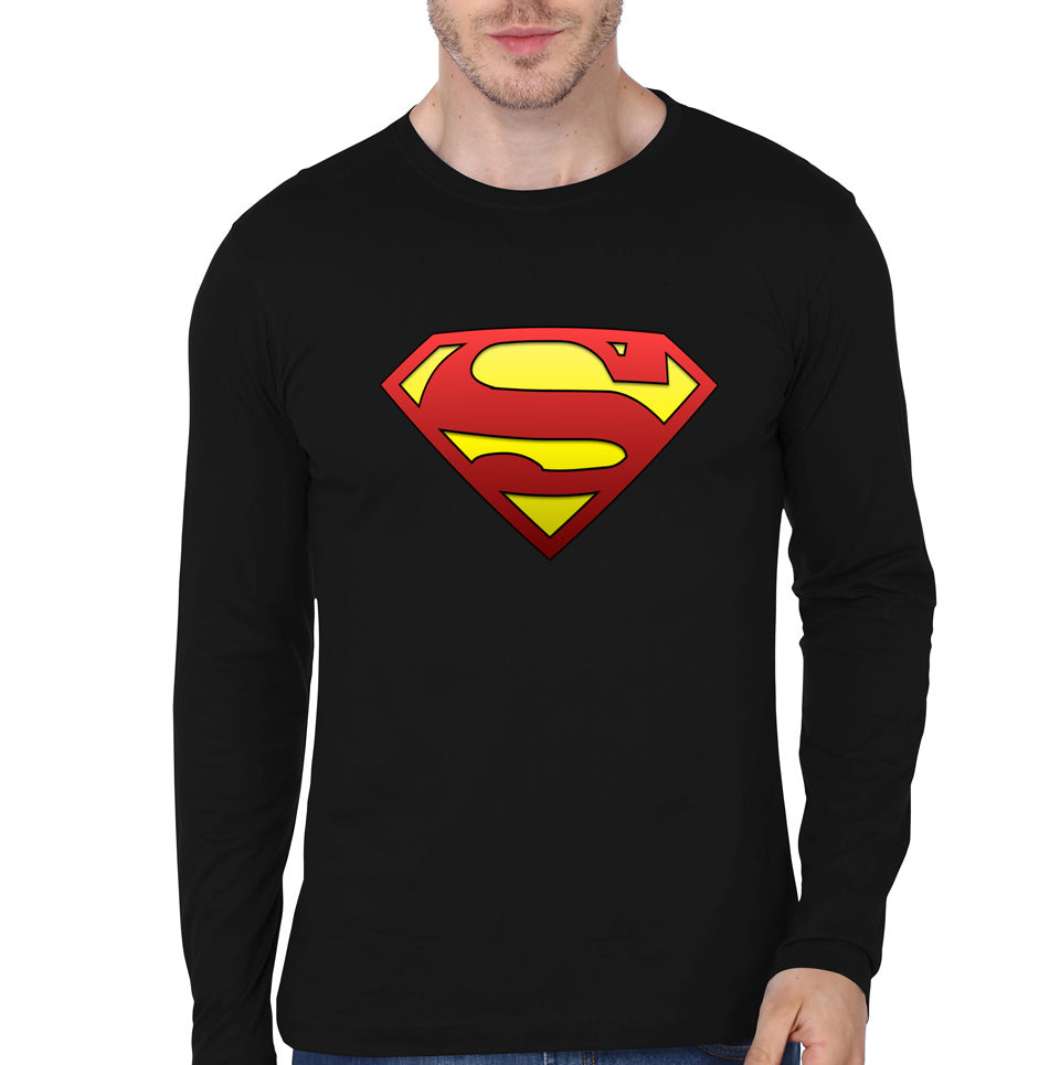 Supermam Full Sleeve Tee Hoodie, Sweatshirt | PureTeeCo.com