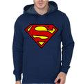 Super Man Navy blue Hoodie T-Shirts, Sweatshirt | PureTeeCo.com