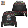 Supernatural The Movie Snowflake Ugly Christmas Sweater Black