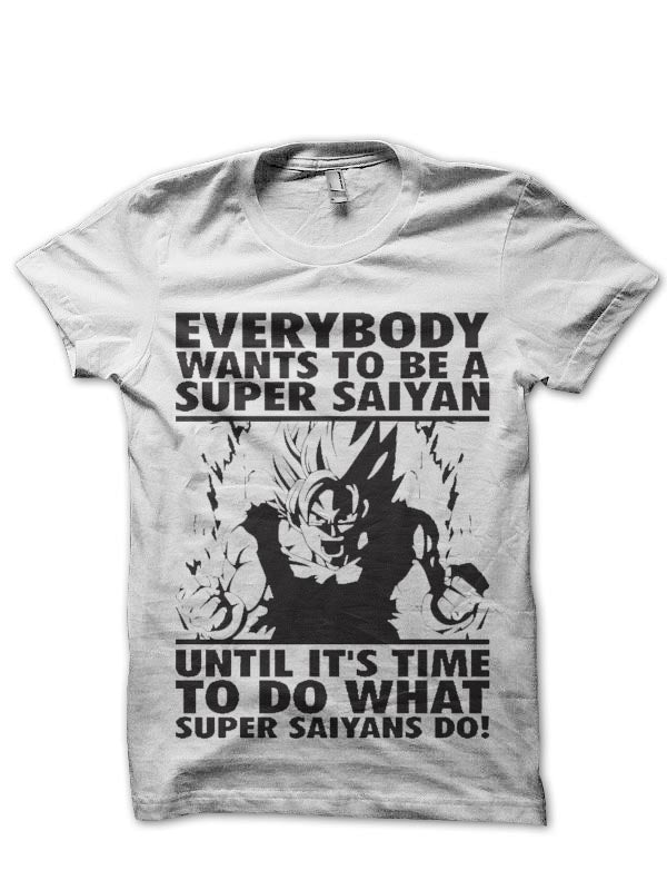 To Do What Super Saiyans T-Shirt Hoodie, Sweatshirt | PureTeeCo.com