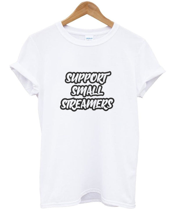support small streamers t-shirt Hoodie, Sweatshirt | PureTeeCo.com