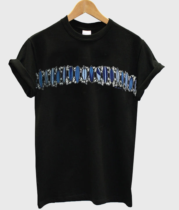 surfboard and flower t-shirt Hoodie, Sweatshirt | PureTeeCo.com