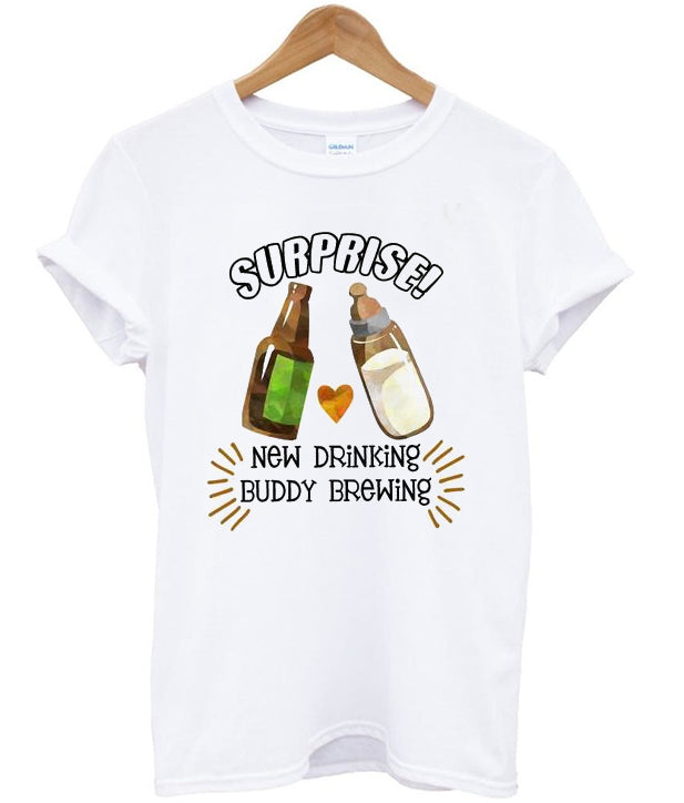 surprise new drinking buddy brewing t-shirt Hoodie, Sweatshirt | PureTeeCo.com