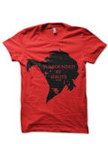 Surrounded By Idiots Red Tee Hoodie, Sweatshirt | PureTeeCo.com
