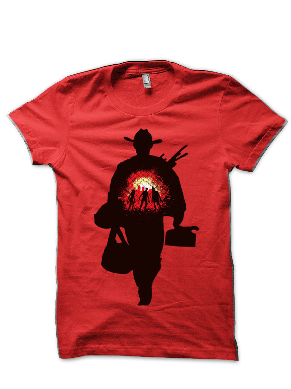 Survival Red T-Shirt Hoodie, Sweatshirt | PureTeeCo.com