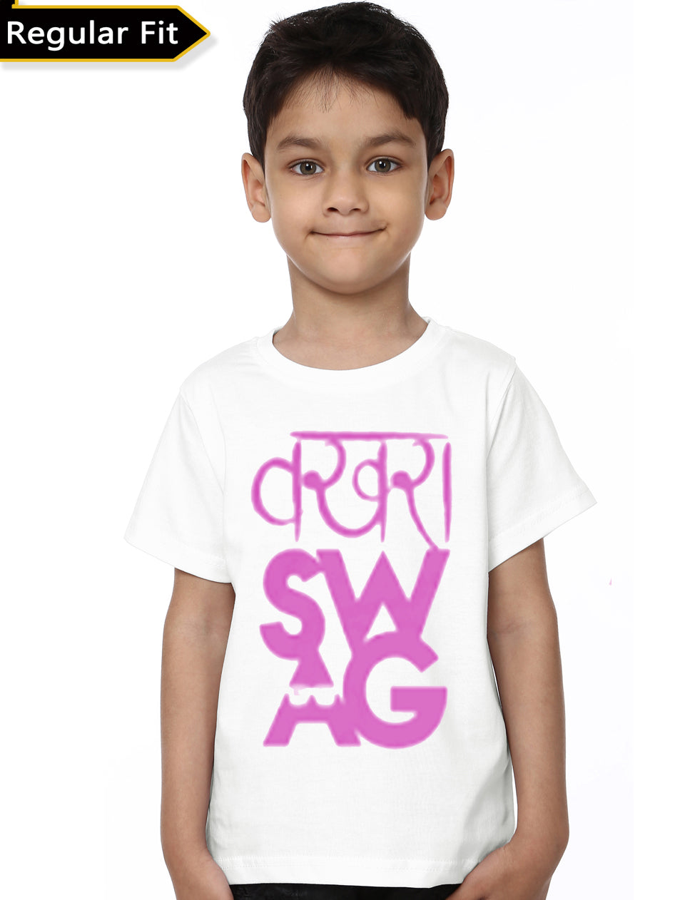 Swag White Tee Hoodie, Sweatshirt | PureTeeCo.com
