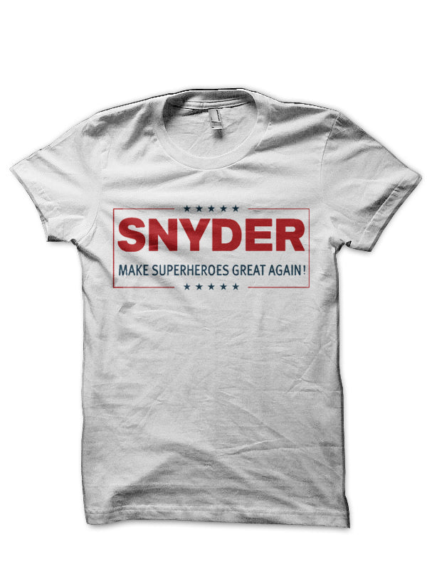 SNYDER: MAKE SUPERHEROES GREAT AGAIN T-Shirt Hoodie, Sweatshirt | PureTeeCo.com