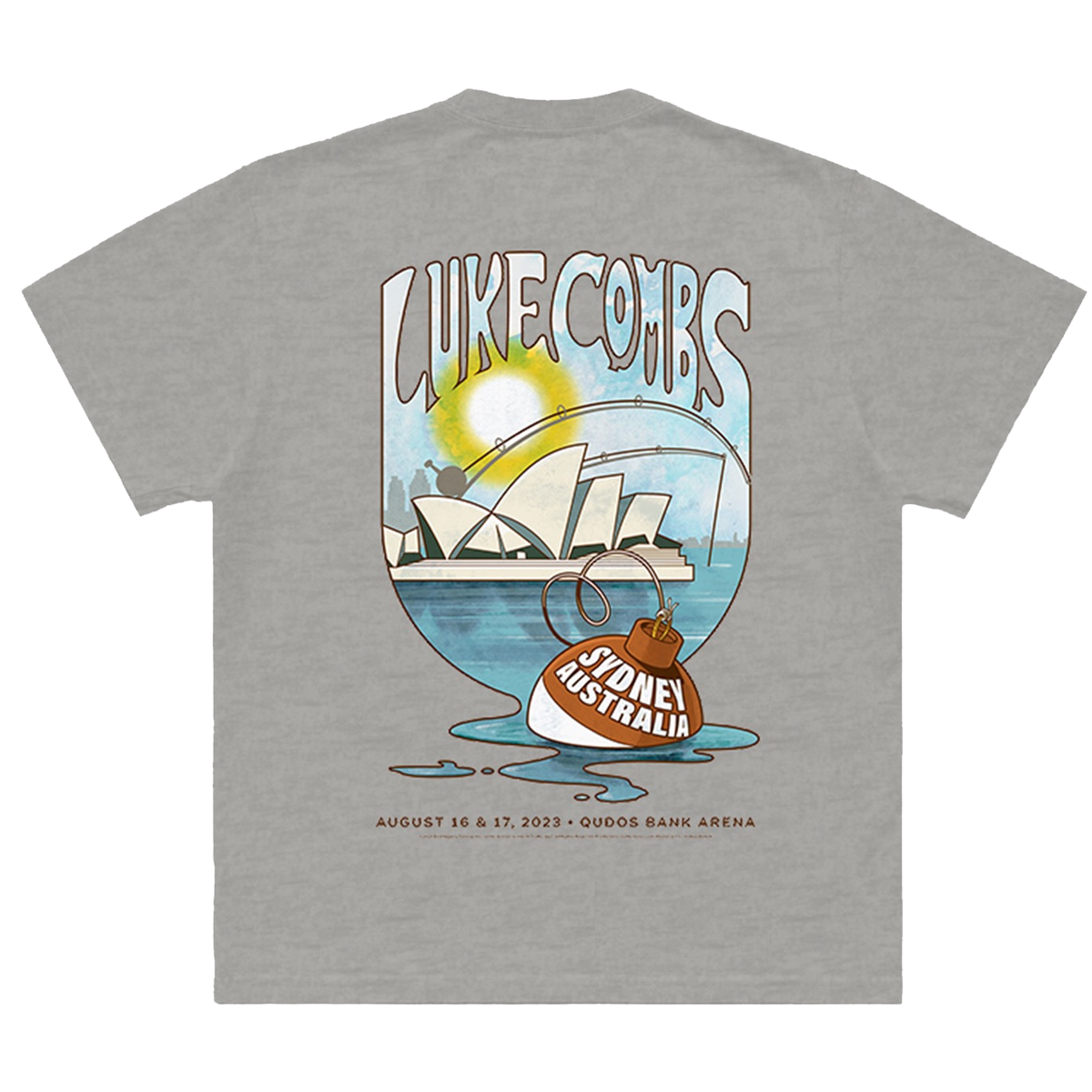 World Tour Sydney Tee Hoodie, Sweatshirt | PureTeeCo.com (Image 2)