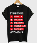 symptoms covid t-shirt Hoodie, Sweatshirt | PureTeeCo.com