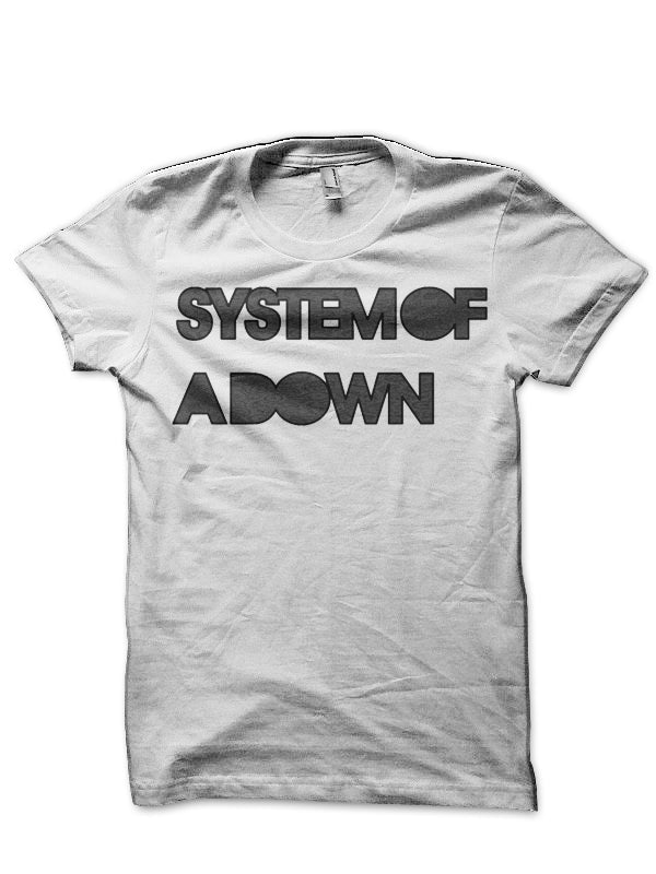 System Of A Down White T-Shirt Style002 Hoodie, Sweatshirt | PureTeeCo.com