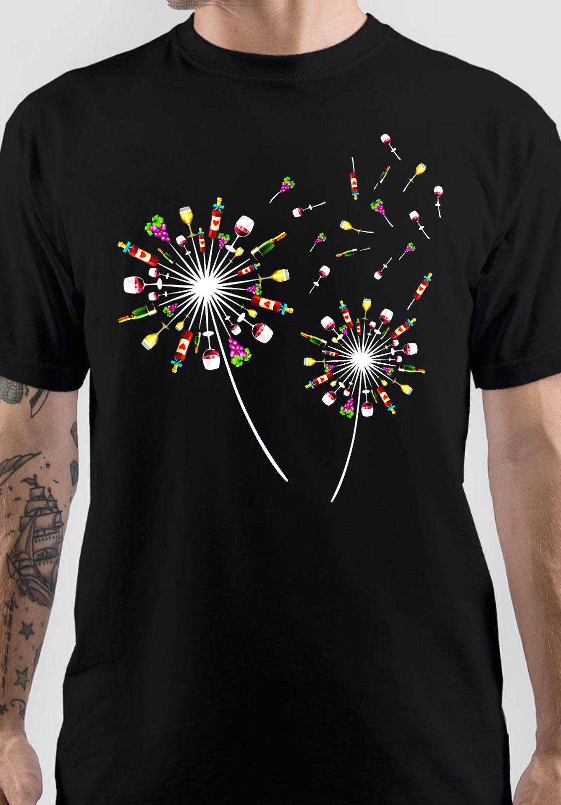 Wine T-Shirt Style009 Hoodie, Sweatshirt | PureTeeCo.com