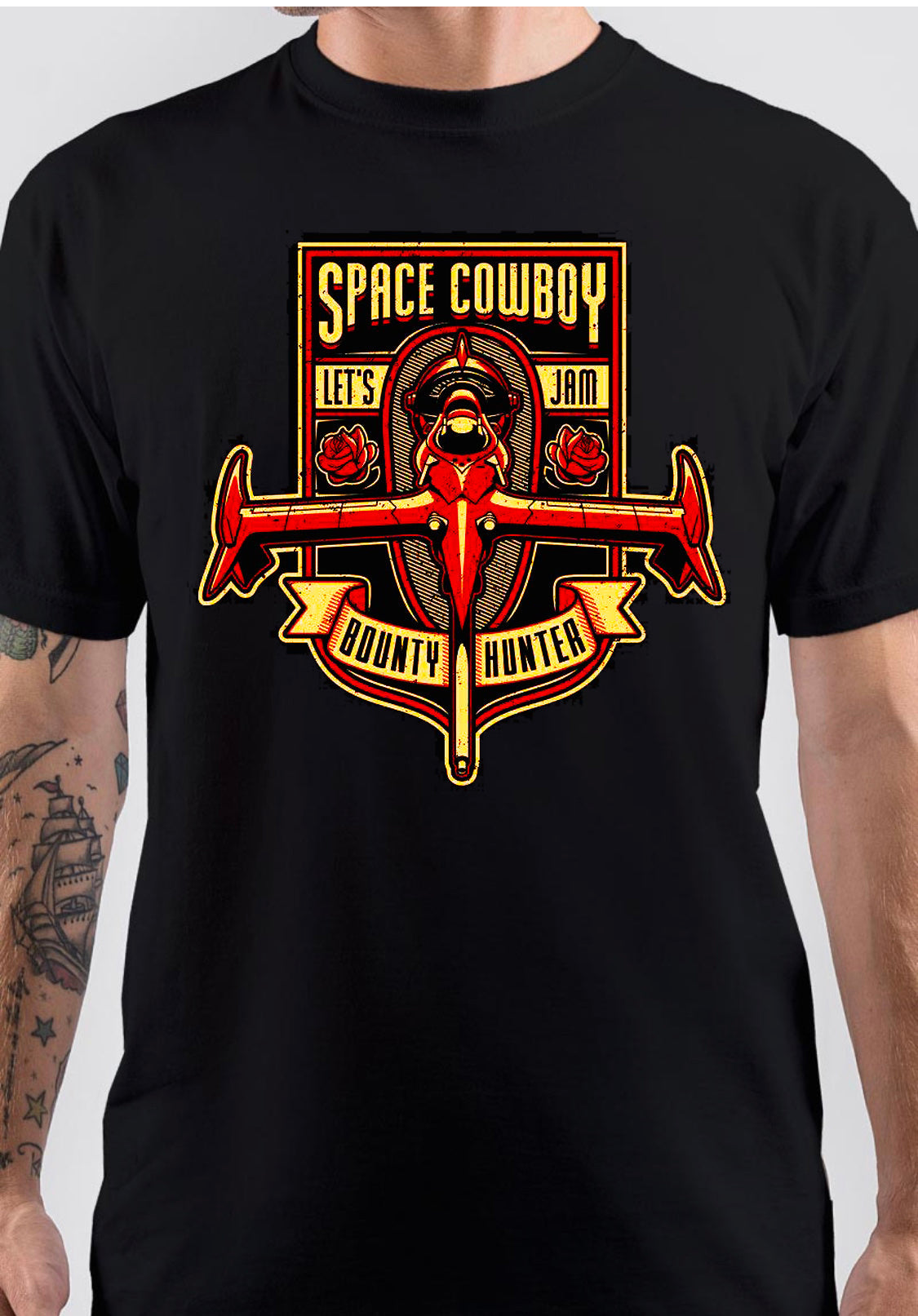 Space Cowboy T-Shirt Style001 Hoodie, Sweatshirt | PureTeeCo.com