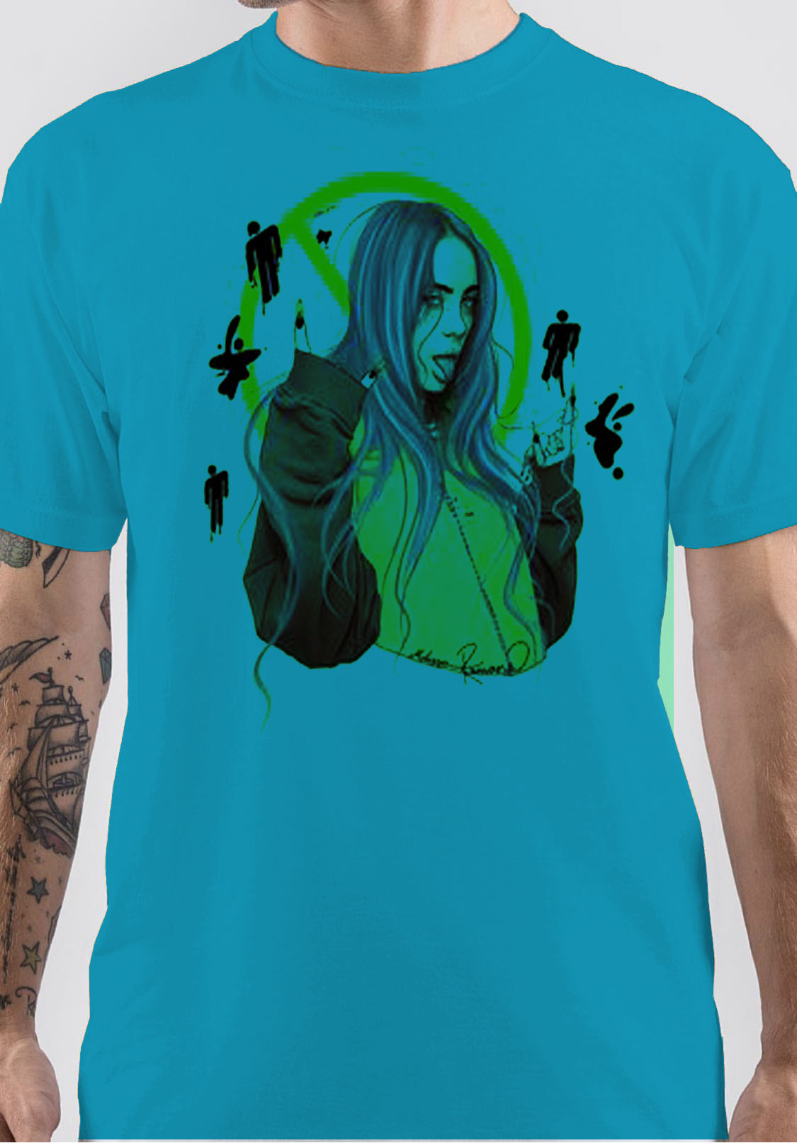 Billie Eilish T-Shirt Style008 Hoodie, Sweatshirt | PureTeeCo.com