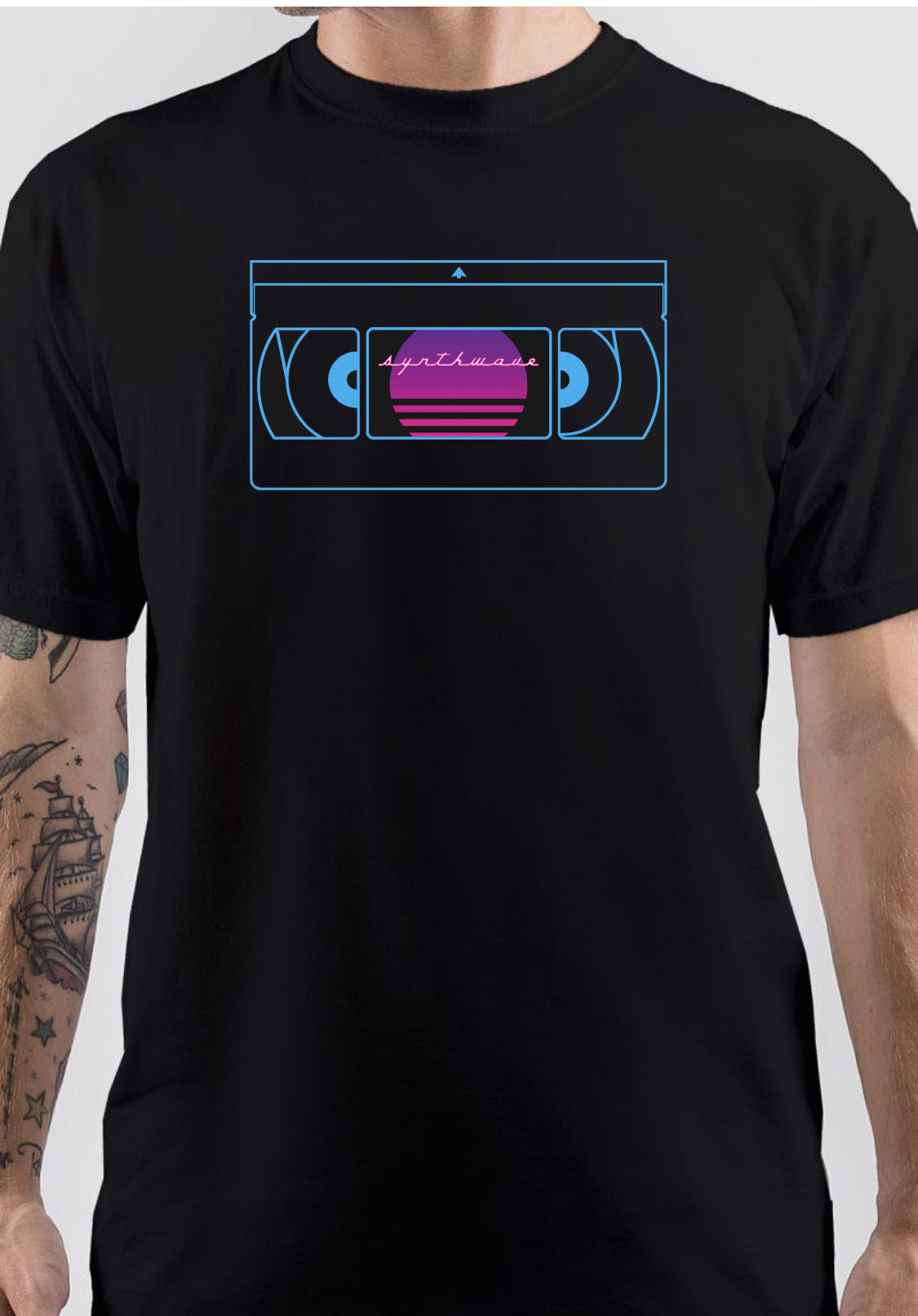 Synthwave T-Shirt Style003 Hoodie, Sweatshirt | PureTeeCo.com
