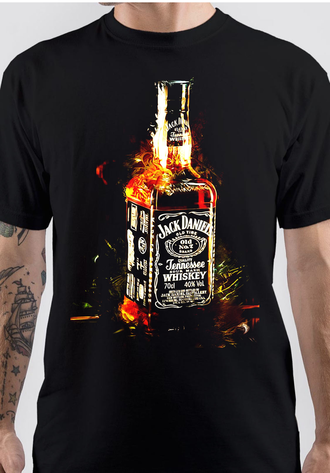 Jack Daniels T-Shirt Style001 Hoodie, Sweatshirt | PureTeeCo.com
