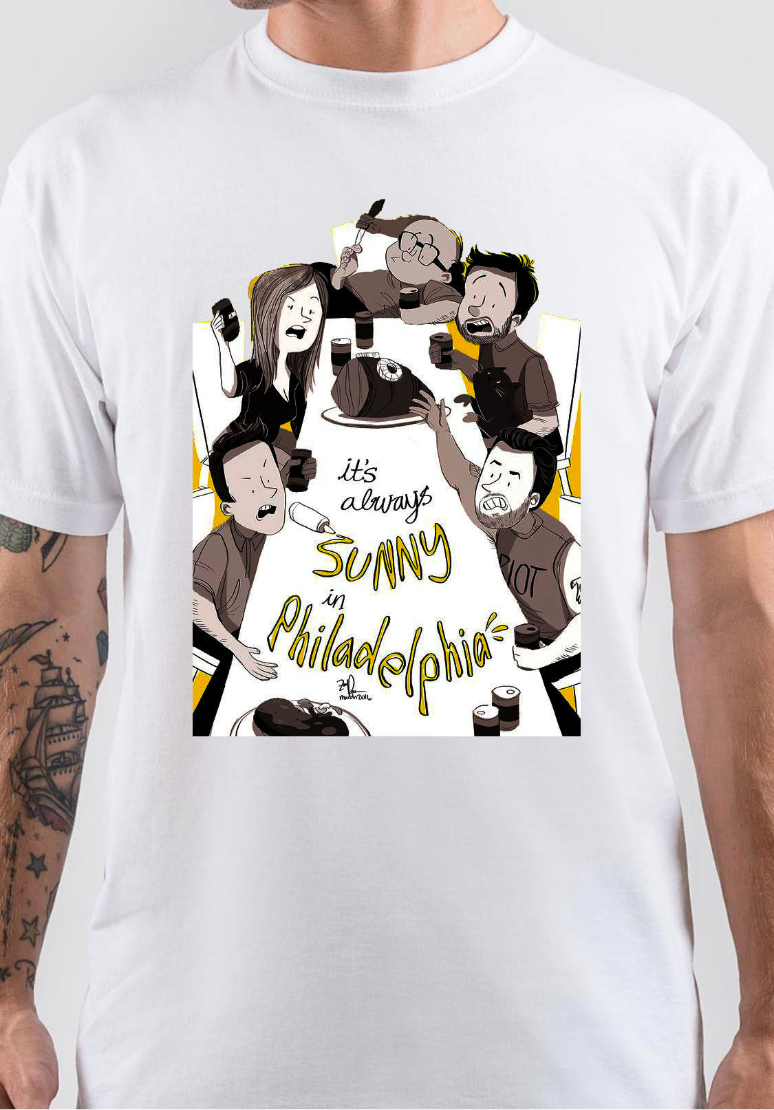 Its Always Sunny In Philidelphia T-Shirt Style005 Hoodie, Sweatshirt | PureTeeCo.com