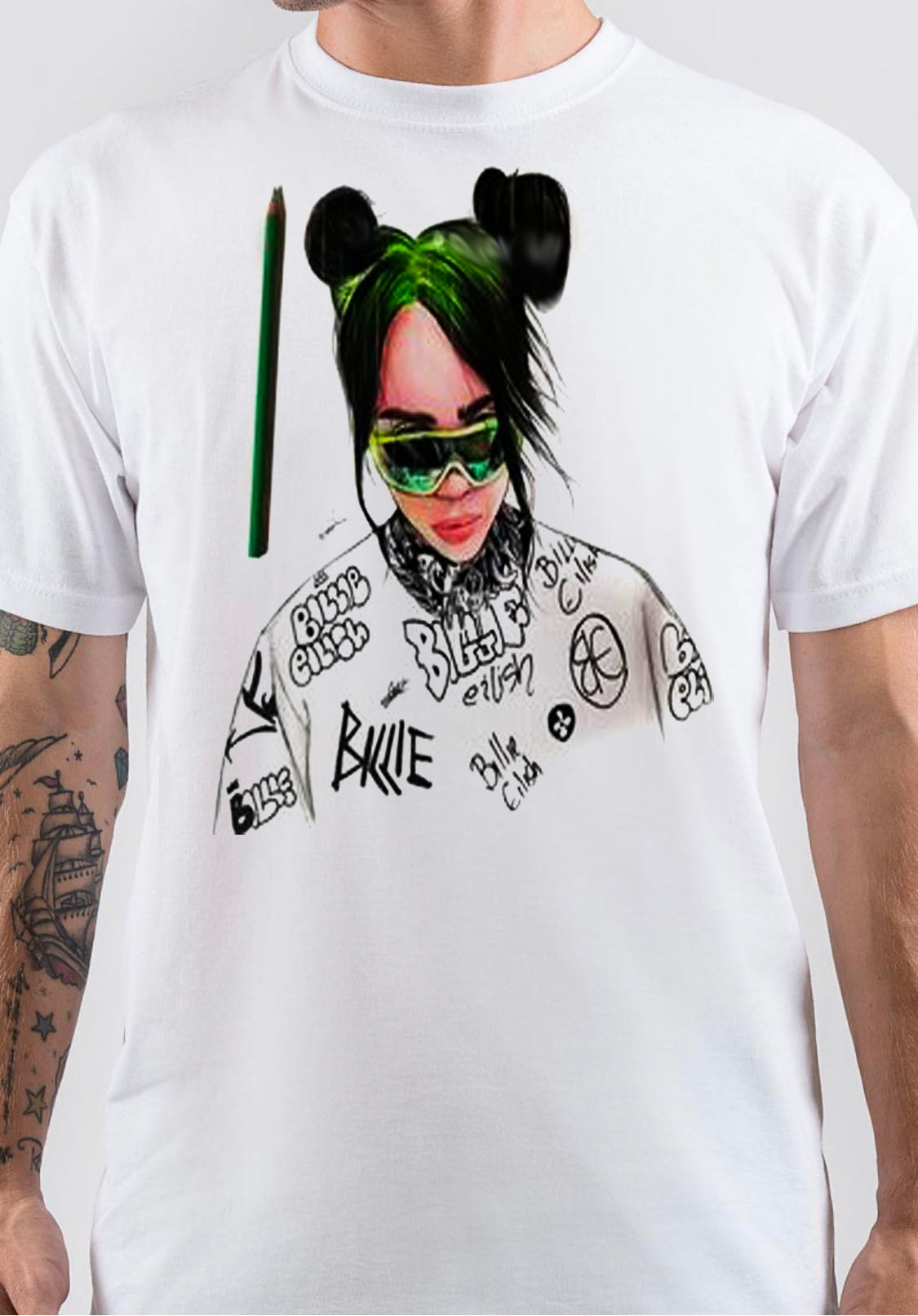 Billie Eilish T-Shirt Style006 Hoodie, Sweatshirt | PureTeeCo.com