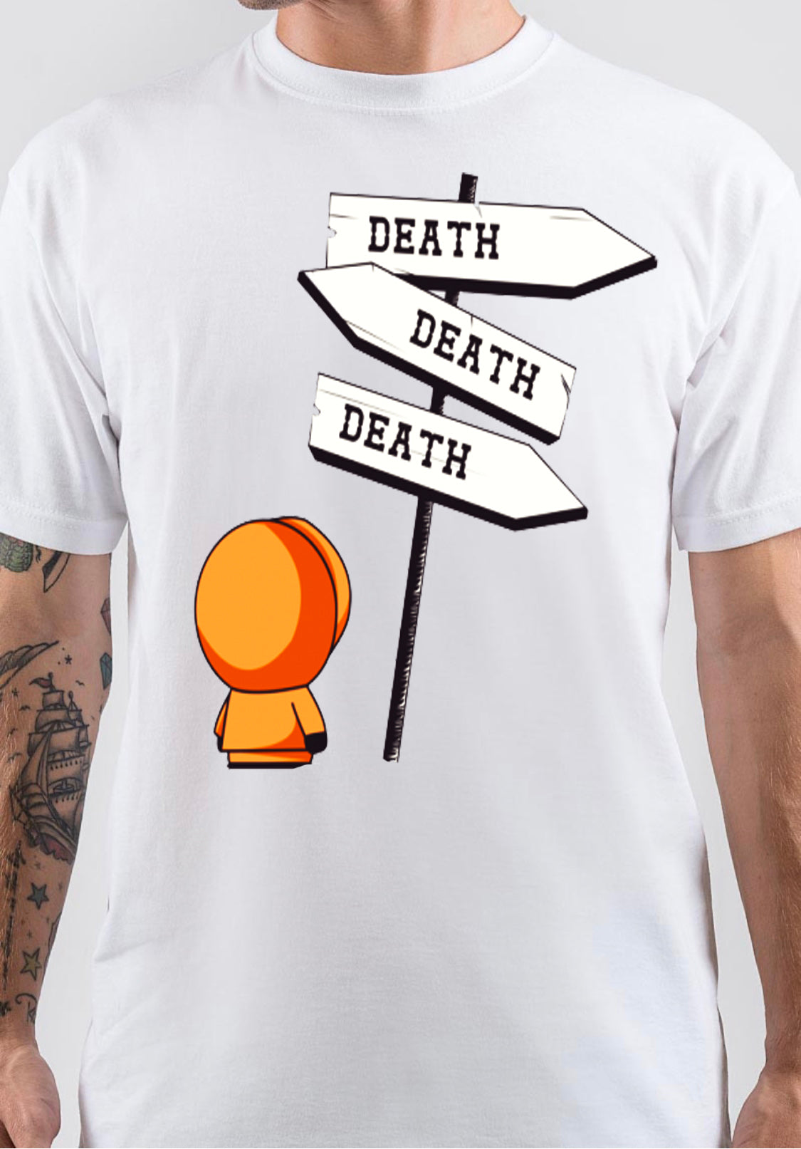 Death Traffic Sign T-Shirt Hoodie, Sweatshirt | PureTeeCo.com