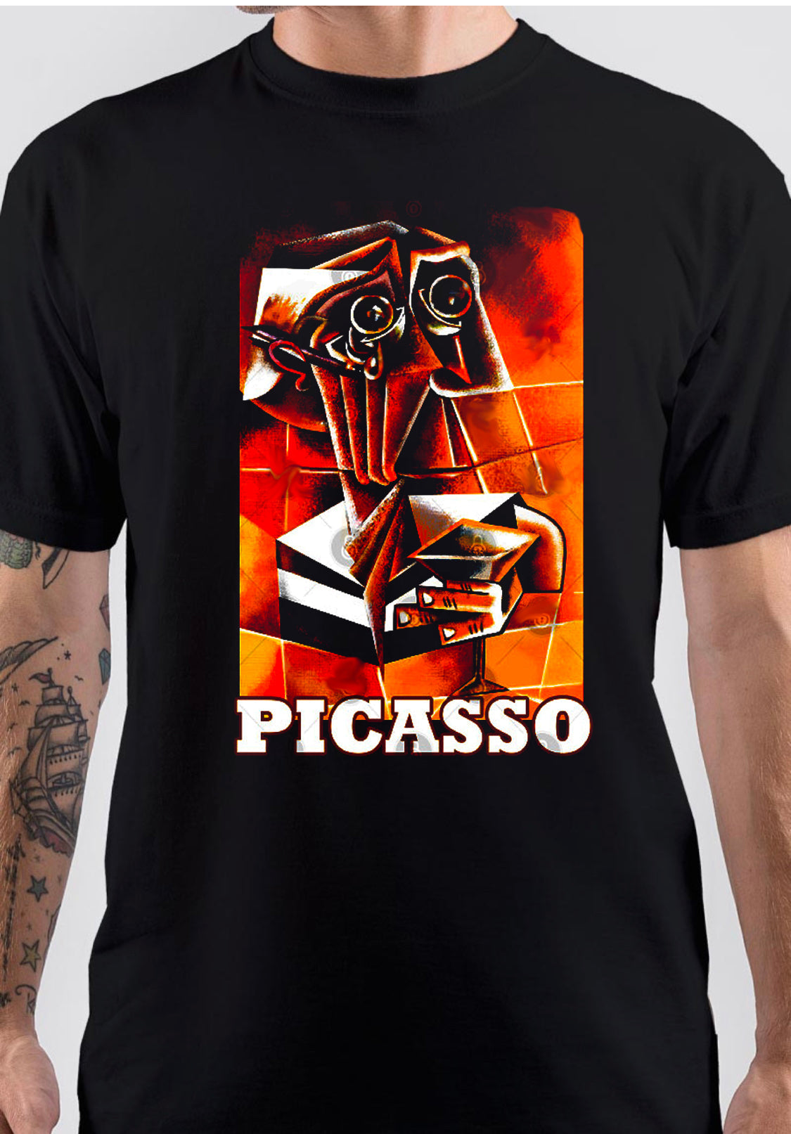 Picasso T-Shirt Style012 Hoodie, Sweatshirt | PureTeeCo.com