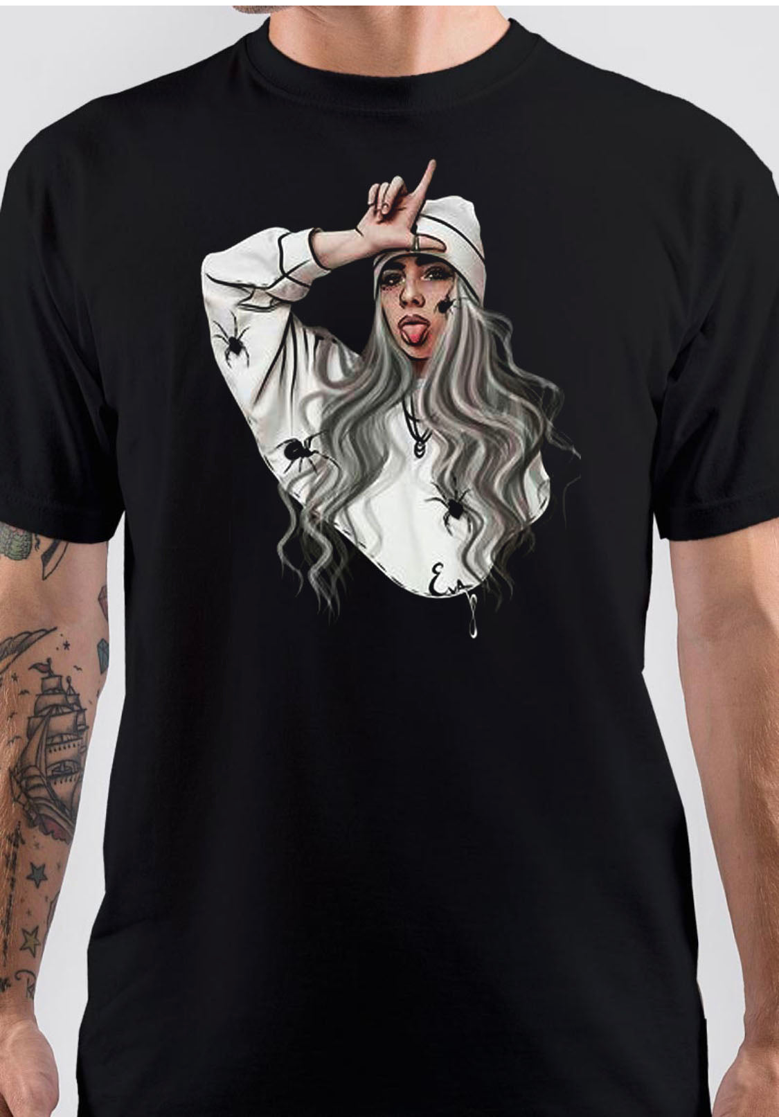 Billie Eilish T-Shirt Style004 Hoodie, Sweatshirt | PureTeeCo.com
