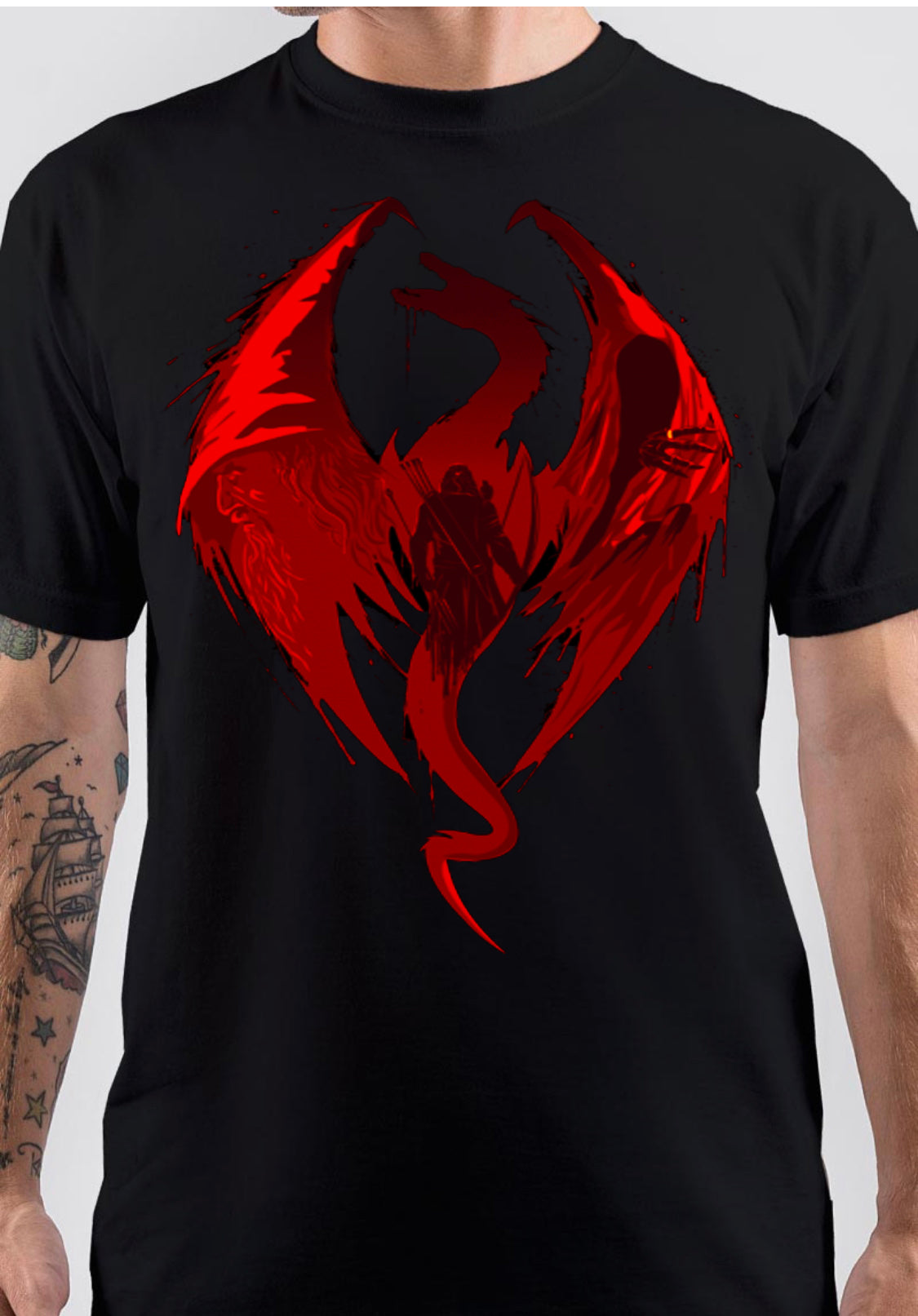 Dragon Skyrim T-Shirt Hoodie, Sweatshirt | PureTeeCo.com