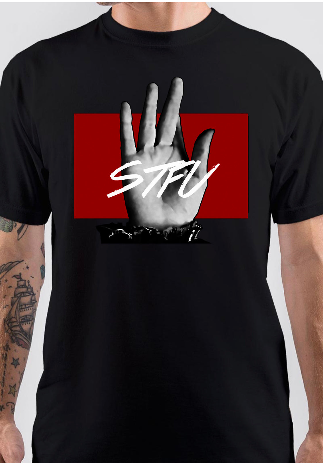 Stfu T-Shirt Hoodie, Sweatshirt | PureTeeCo.com