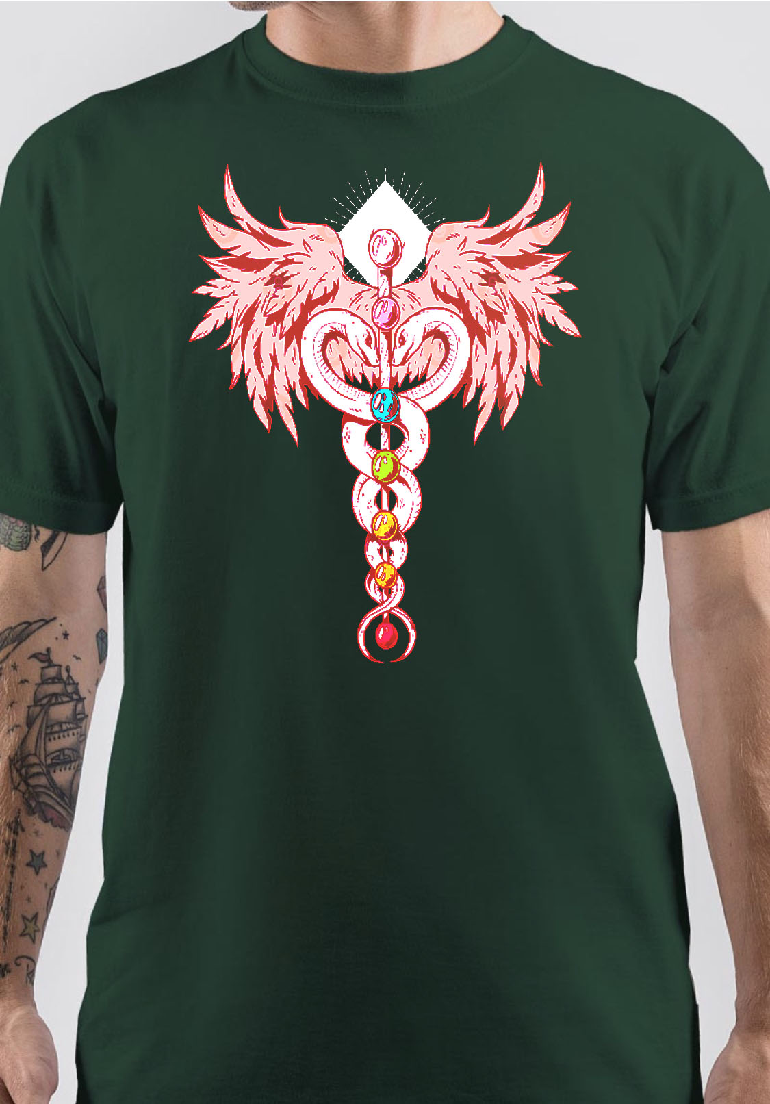 Caduceus T-Shirt Style002 Hoodie, Sweatshirt | PureTeeCo.com