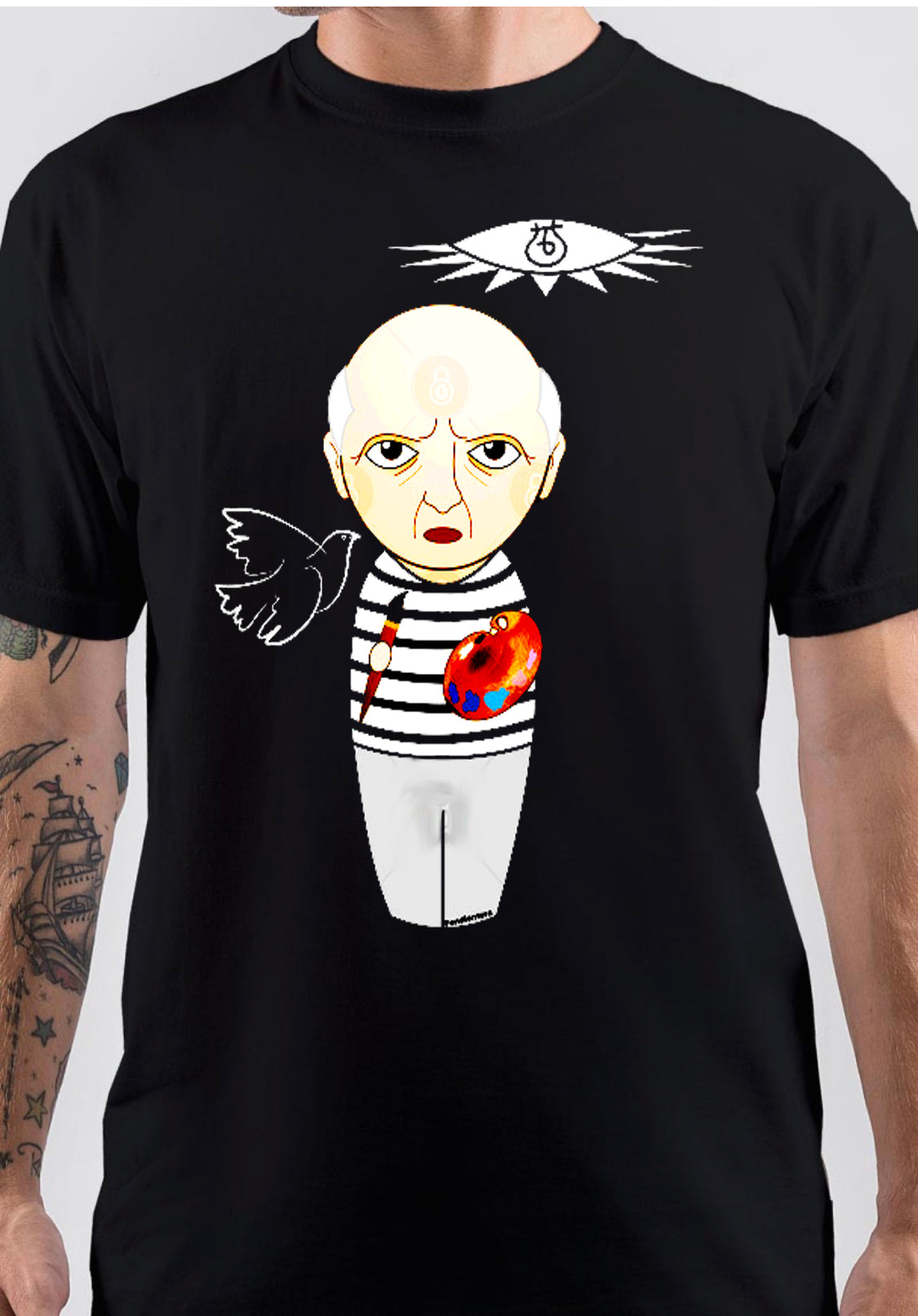 Picasso T-Shirt Style006 Hoodie, Sweatshirt | PureTeeCo.com