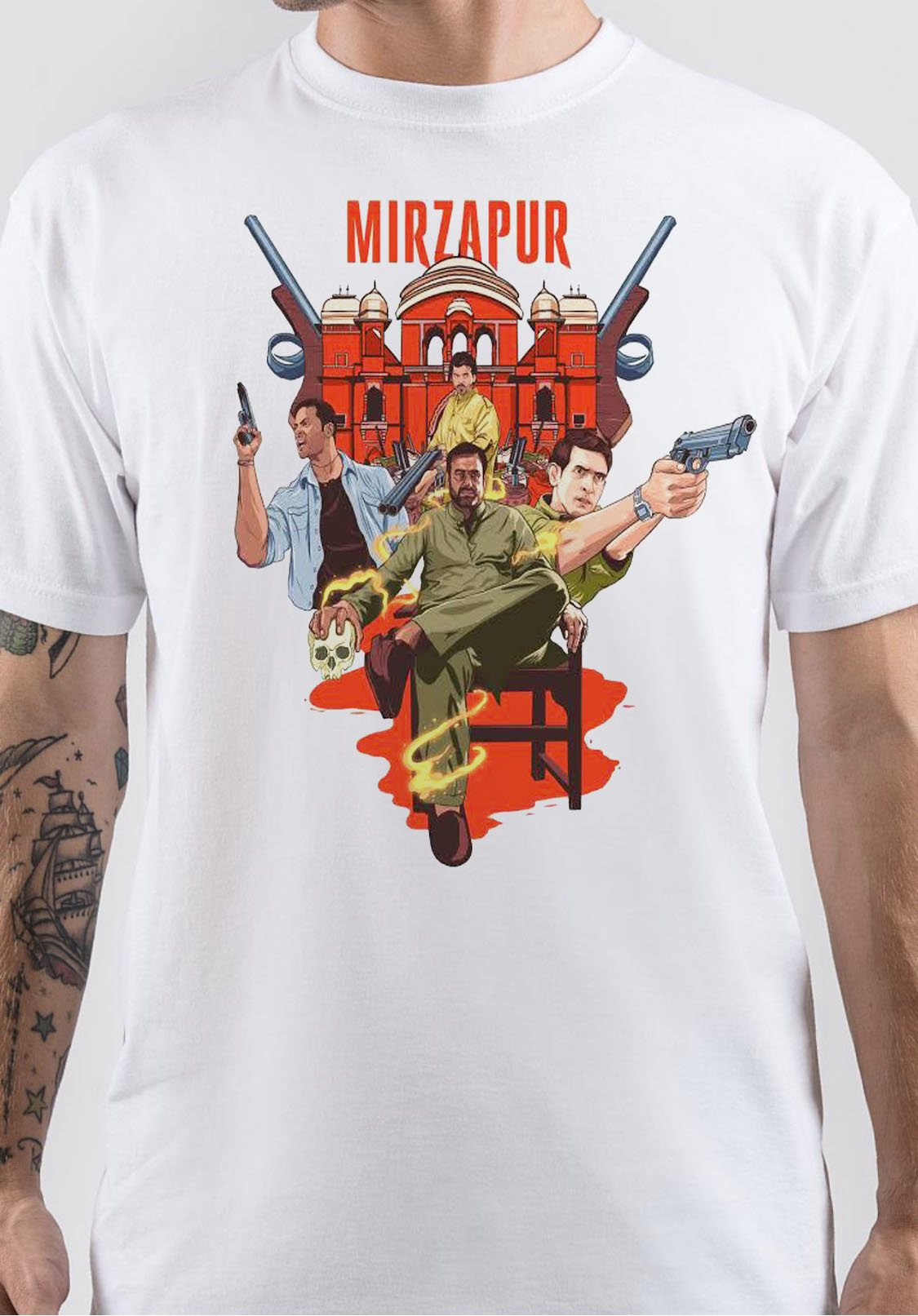 Mirzapur T-Shirt Style007 Hoodie, Sweatshirt | PureTeeCo.com