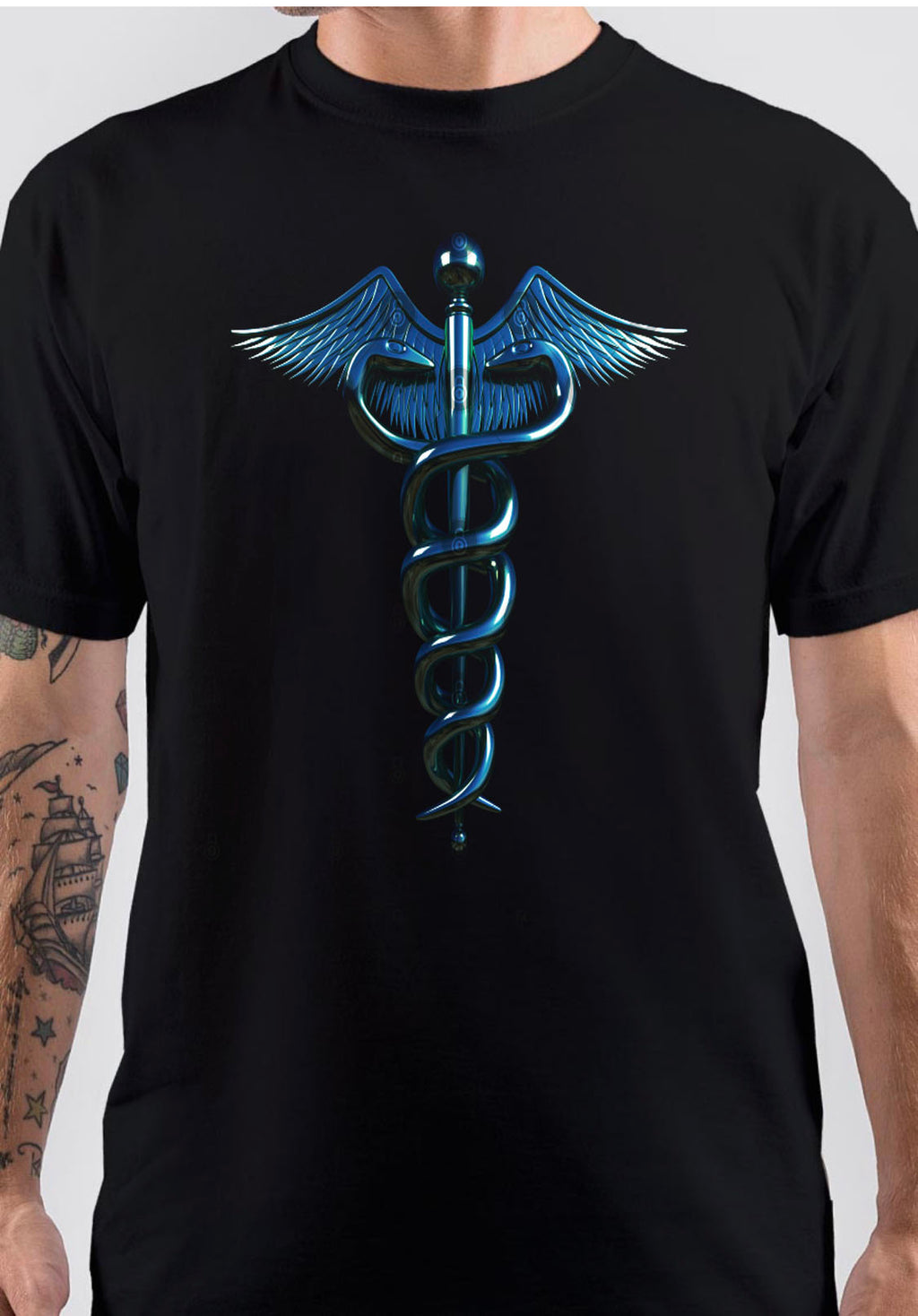 Caduceus T-Shirt Style017 Hoodie, Sweatshirt | PureTeeCo.com
